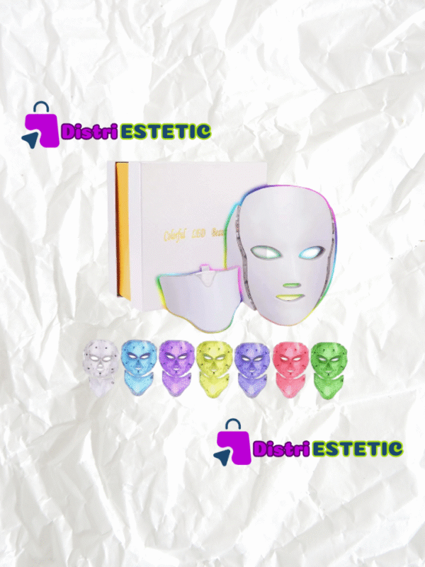 Mascara Led con Cuello